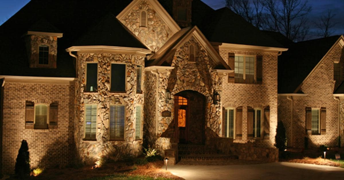 image of outdoor lighting